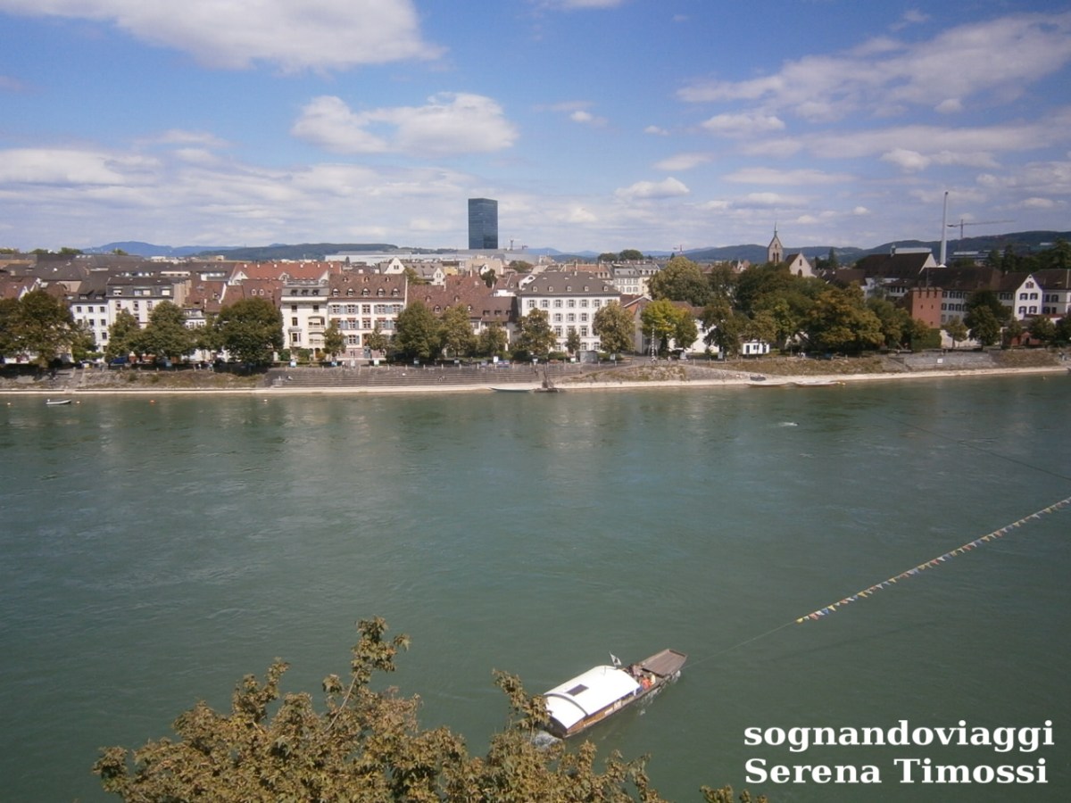 Basilea, panorama dalla cattedrale