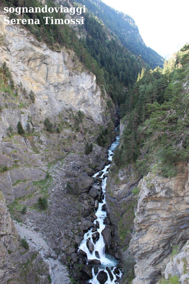 orrido sentiero valle d'aosta