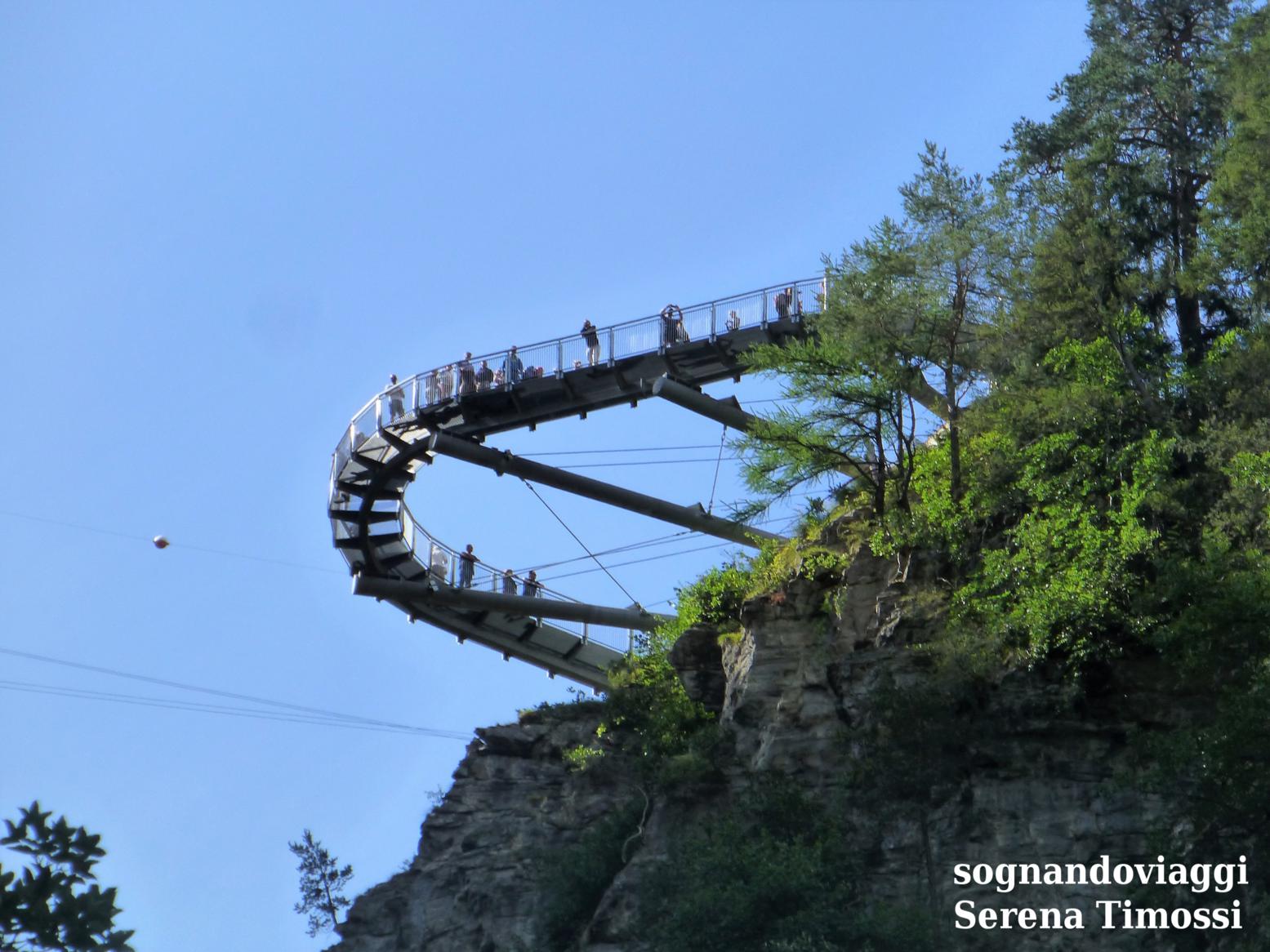 passerella orrido pré saint didier