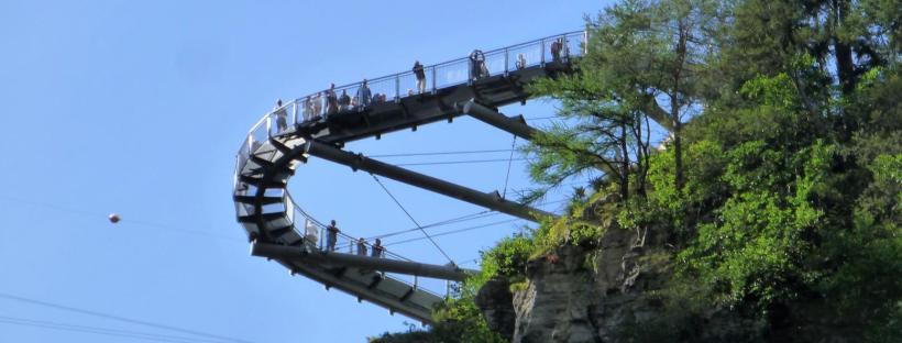 passerella orrido pré saint didier