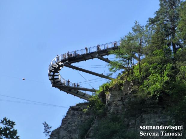 passerella orrido pré saint didier