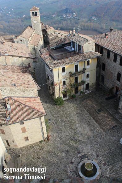 vigoleno panorama dal castello