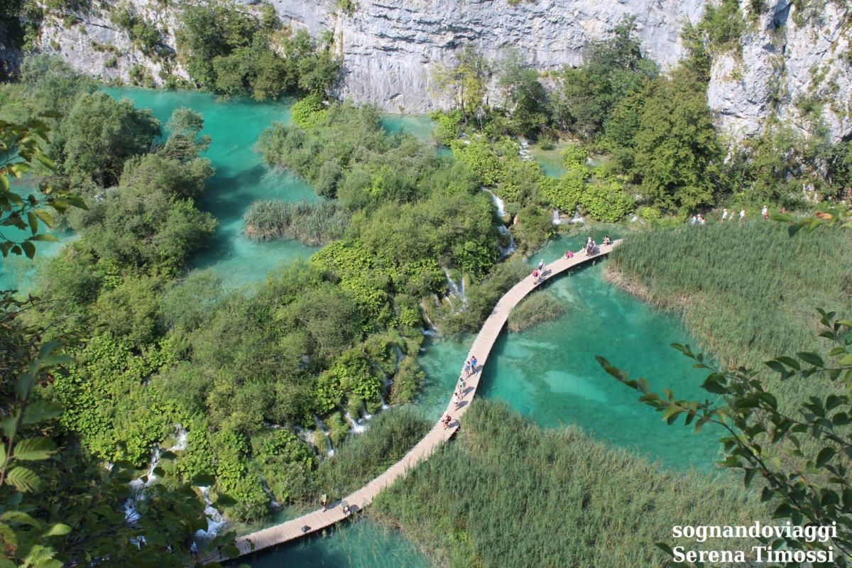 laghi di plitvice percorsi