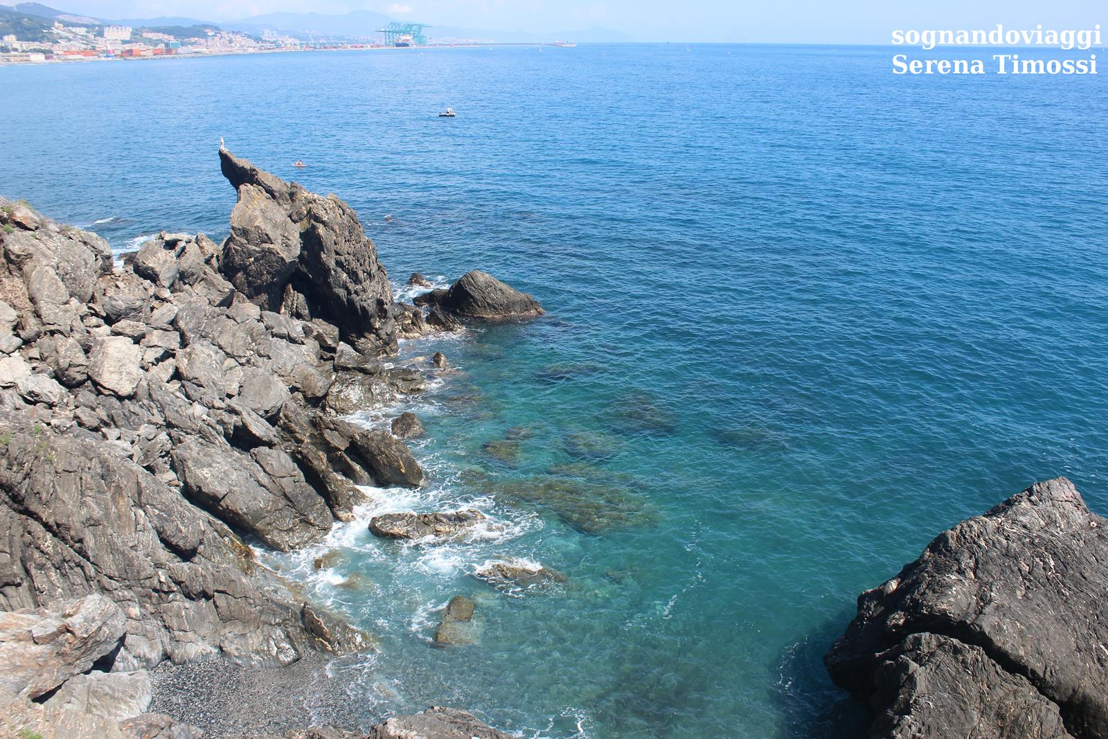 passeggiata lungomare voltri arenzano