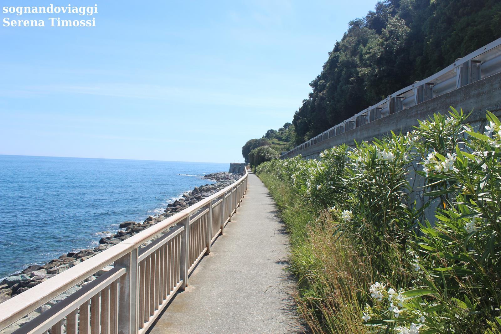 Passeggiata lungomare Voltri Arenzano
