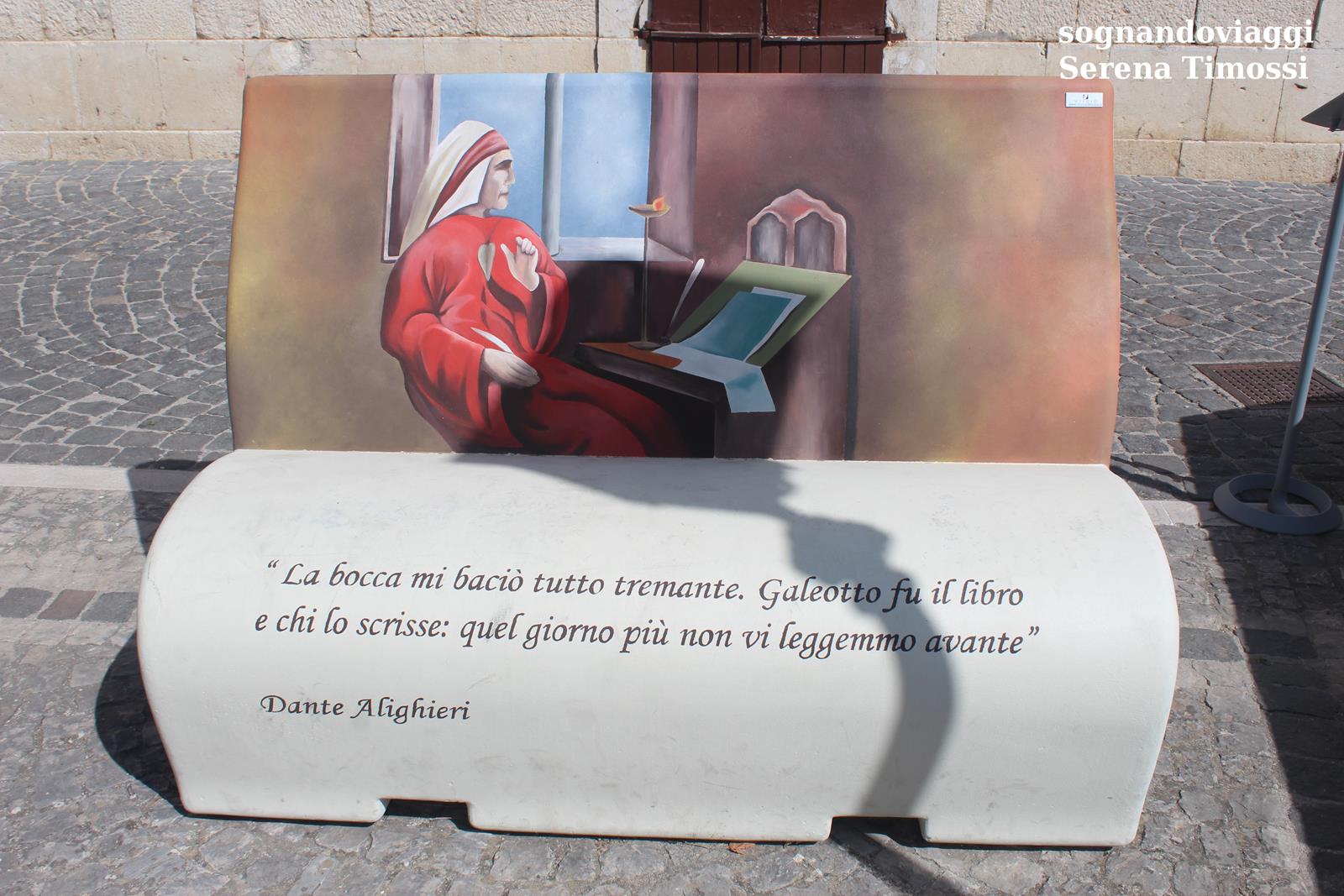 panchina Dante Macchiagodena molise