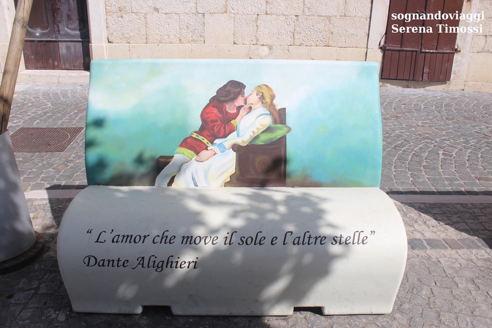 panchine letterarie Molise Macchiagodena